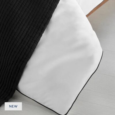 Turin Piped Edge Duvet Cover